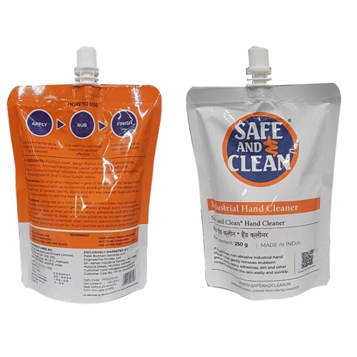 Safe and Clean Hand Cleaning Gel