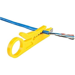 Wire Stripper Flat Nose Cable Cutter with Practical Punch Down Tool