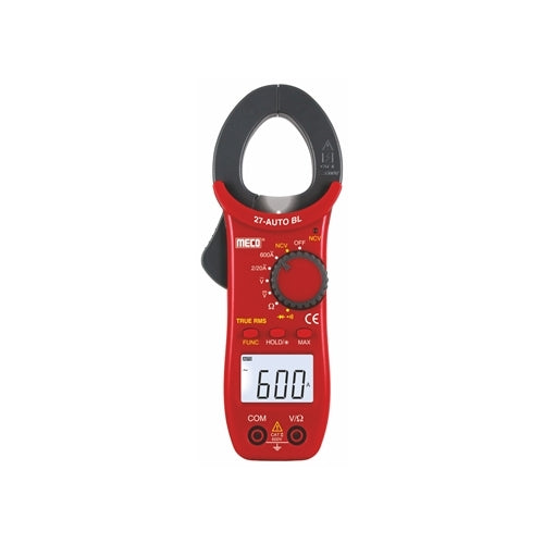 3-1/2 Digit 2000 Counts 600A AC Autoranging Digital Clampmeter - TRMS
