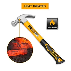 INGCO Straight Claw Hammer (0.5 kg)