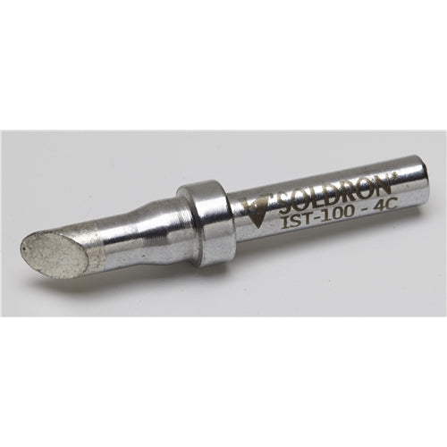 SBIST4C Soldron Iron Plated Spade Bit for Soldron IST-100 Station.