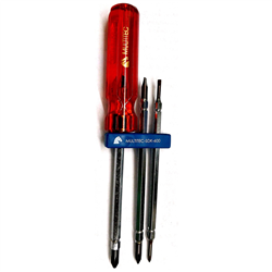 Multitec 6 in 1 MULTI BIT REVERSIBLE SCREWDRIVER SET