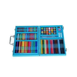 Premium Colour Box 128 Pieces (Blue)