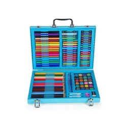 Premium Colour Box 128 Pieces (Blue)