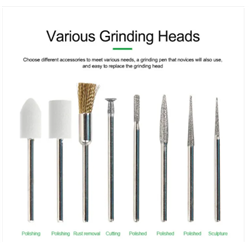 RELIFE RL068B Wireless Charging Smart Rechargeable Sanding Pen Tool for Lattice Cutting IC Grinding Motherboard Polished Repair