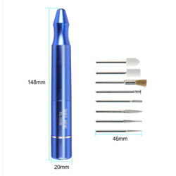 RELIFE RL068B Wireless Charging Smart Rechargeable Sanding Pen Tool for Lattice Cutting IC Grinding Motherboard Polished Repair