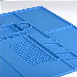 SOLDRON ESD Heat Insulation Soldering Working Mat Silicone Pad High Temperature Resistance Welding Working Mat with Magnet