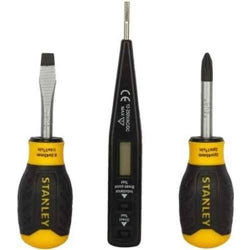 Stanley 6 Pieces CRV Steel Screwdriver Set with Bonus Tester