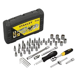 Stanley STMT727948 46-Piece 1/4 Drive Metric Socket Set
