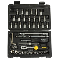 Stanley STMT727948 46-Piece 1/4 Drive Metric Socket Set