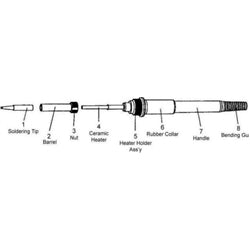 Soldering Station iron's Barrel set