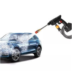 Wireless High Pressure Washer for Car Washing 48V Rechargeable Electric Pressure Washer Gun Machine Tool for Bike, Cleaning, Gardening with Adjustable 3 in 1 Nozzle and 5M Hose Pipe