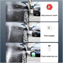 Wireless High Pressure Washer for Car Washing 48V Rechargeable Electric Pressure Washer Gun Machine Tool for Bike, Cleaning, Gardening with Adjustable 3 in 1 Nozzle and 5M Hose Pipe