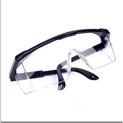 Zoom Safety Goggles with Side Protection and Adjustable Temples for Universal Fit